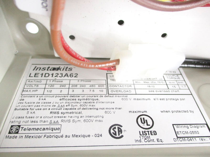 SCHNEIDER ELECTRIC LE1D123A62 600V NSNP