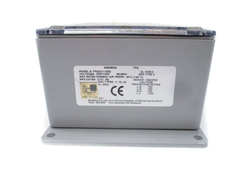 SIEMENS TPS3C111502 208Y/120V NSNP