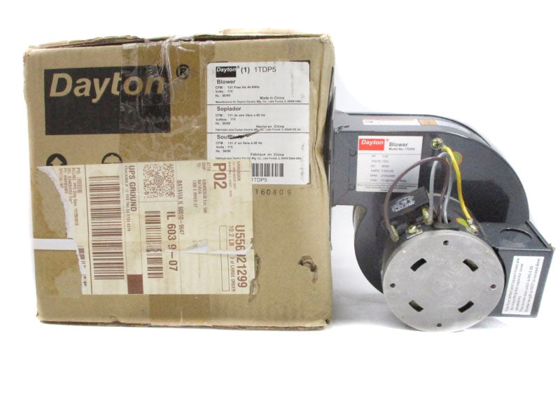 DAYTON 1TDP5 115V 0.52/0.65A NSMP