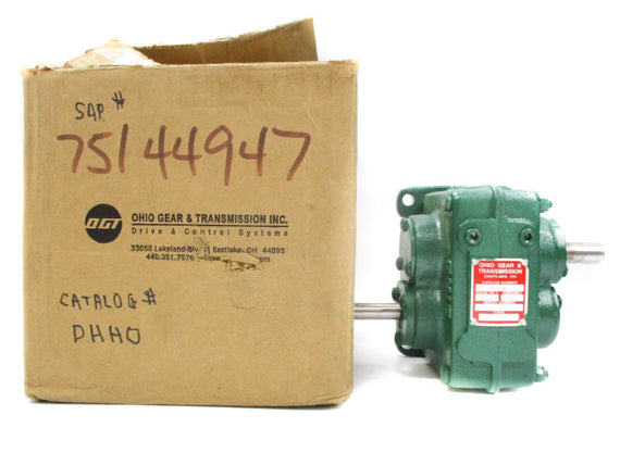 OHIO GEAR & TRANSMISSION DHHO NSMP