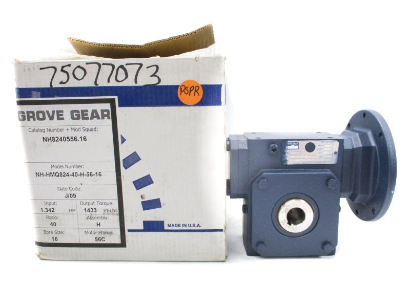 GROVE GEAR NH8240556.16 NH-HMQ824-40-H-56-16 NSMP