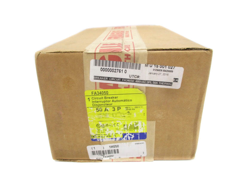 SQUARE D FA34050 480V 50A NSFS