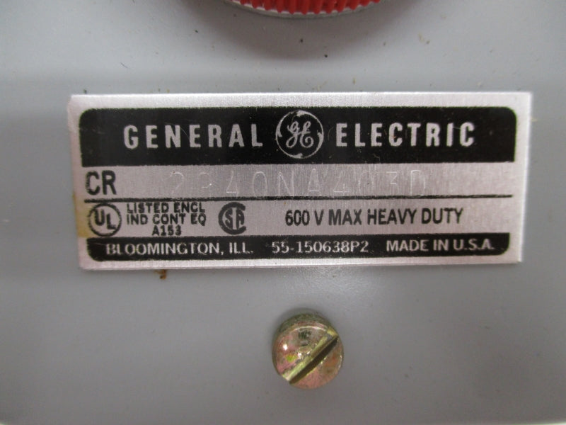 GENERAL ELECTRIC CR2940NA403D 600V NSMP