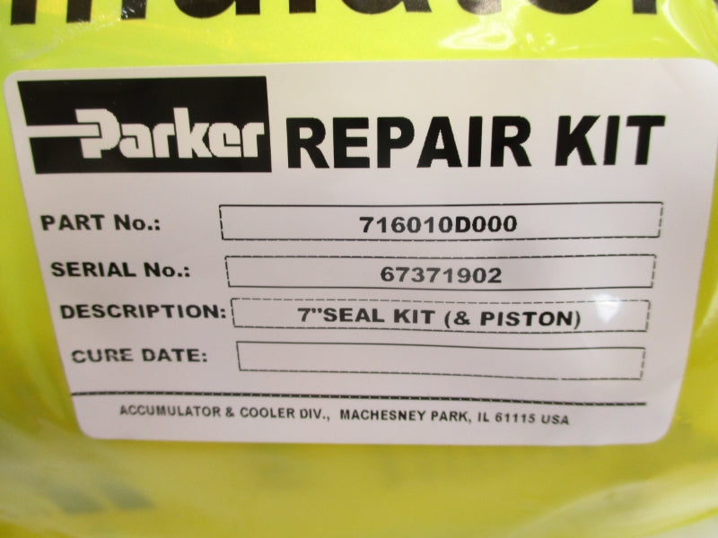 PARKER 716010D000 7" NSMP