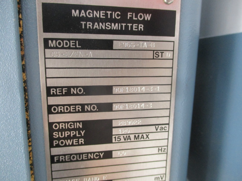 FOXBORO E96S-IA-BCS-E/FN-A 120VAC NSNP