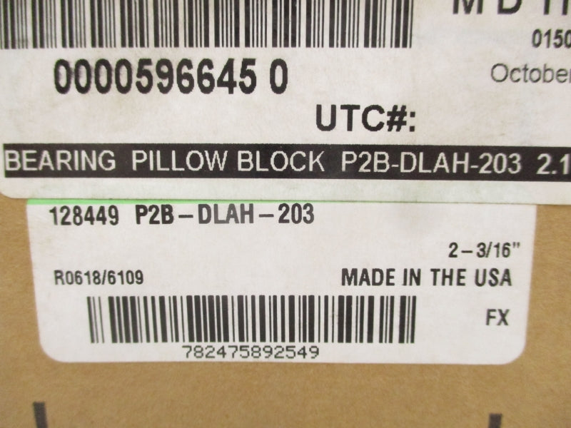 DODGE 128449 P2B-DLAH-203 2 3/16" NSFS