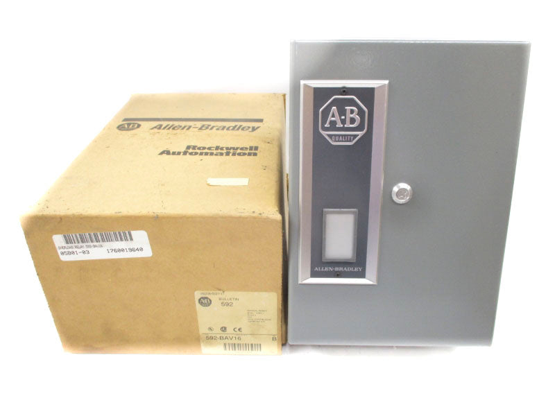 ALLEN BRADLEY 592-BAV16 SER. B 120V 40A (BR/WH) NSMP