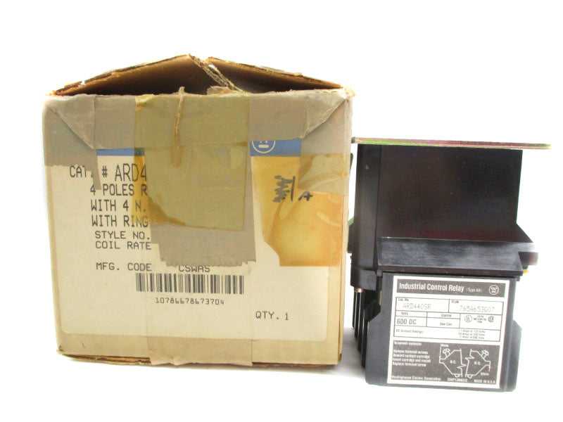 WESTINGHOUSE ARD440SR 765A653G07 120VDC 1.1A NSMP