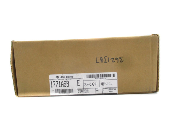 ALLEN BRADLEY 1771ASB SER. E F/W H DATE: 2000 NSFS