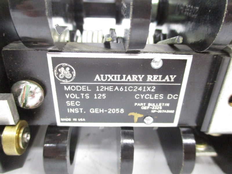 GENERAL ELECTRIC 12HEA61C241X2 125V NSNP