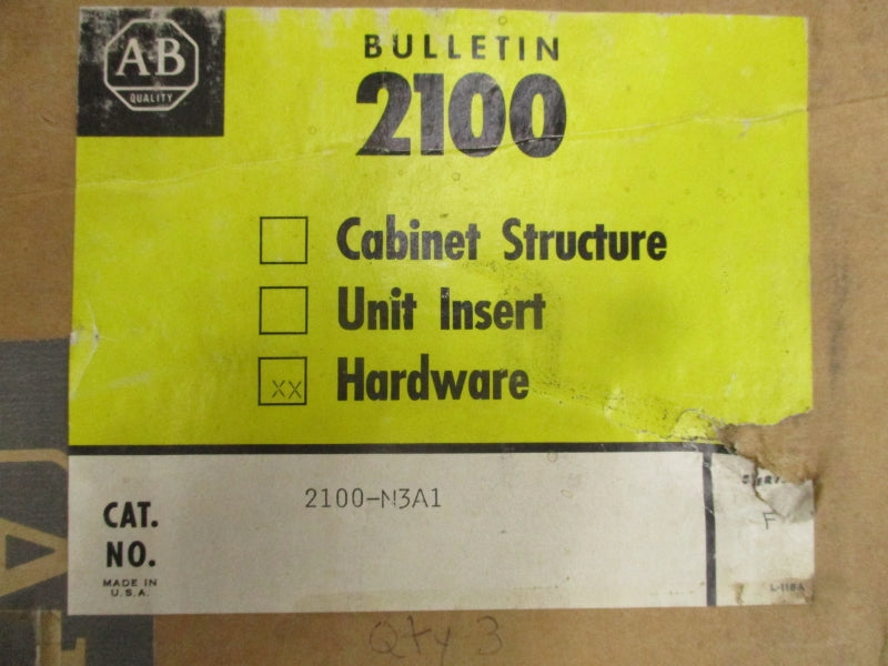 ALLEN BRADLEY 2100-N3A1 SER. F NSMP