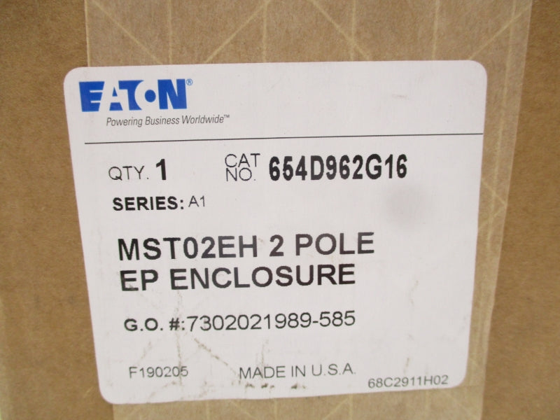 EATON 654D962G16 SER. A1 NSFS