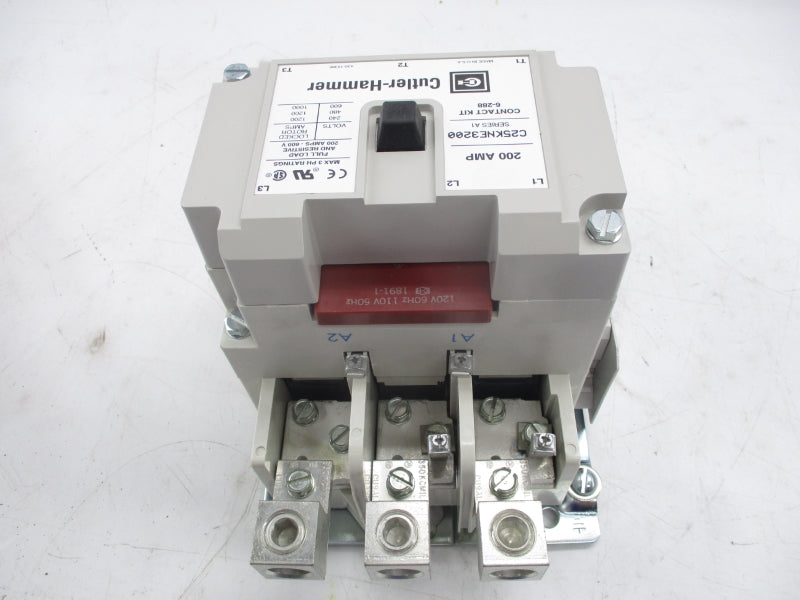 CUTLER HAMMER C25KNE3200A SER. A1 120V 200A NSMP