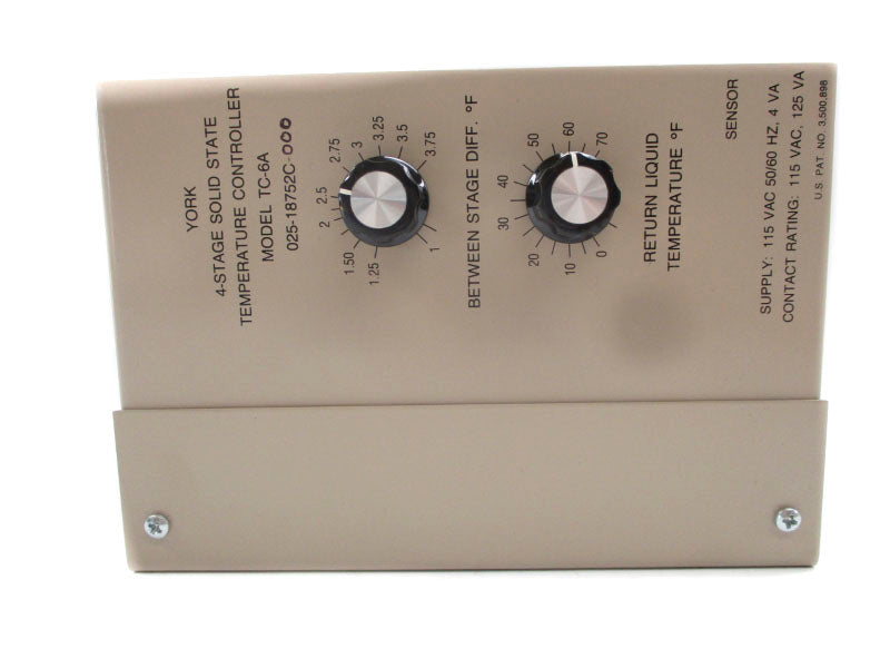 YORK TC-6A 025-18752C-000 115VAC 0-70'F NSNP