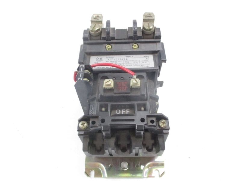 ALLEN BRADLEY 500-COD920 SER. A 120V 45A NSNP