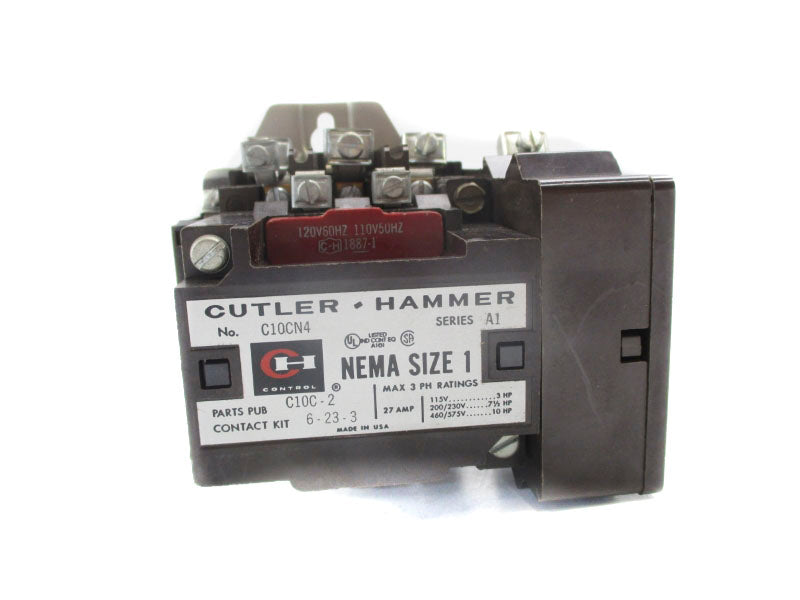 CUTLER HAMMER C10CN4 SER. A1 120V 27A NSNP