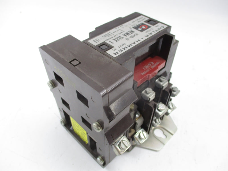 CUTLER HAMMER C10CN4 SER. A1 120V 27A NSNP
