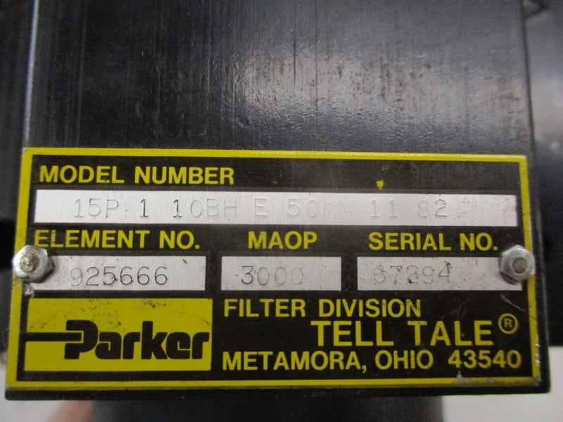 PARKER 15P110BHE50MM1182 NSNP