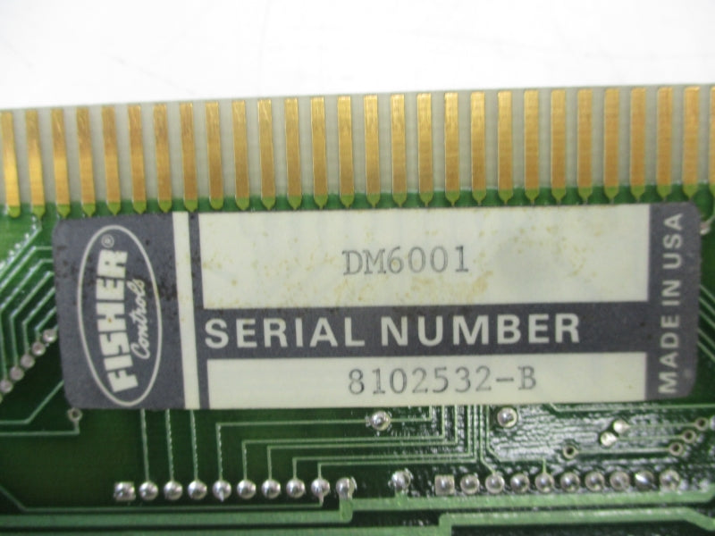 FISHER ROSEMOUNT DM6001X1-KA3 38A0586X03R REV. G UNMP