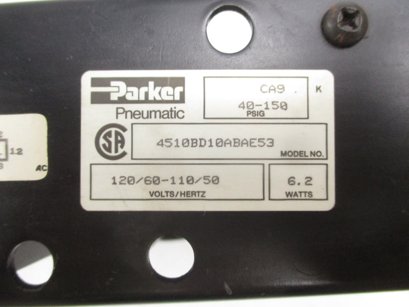 PARKER 4510BD10ABAE53 120V 40-150PSI NSNP