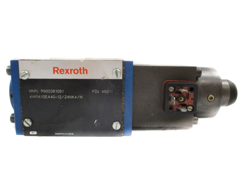 REXROTH 4WRA10EA40-12/24NK4/M R900381081 120V NSNP