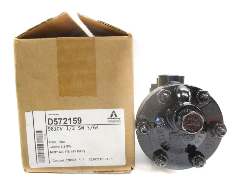 ARMSTRONG D572159 981CV 600PSI 1/2" NSMP