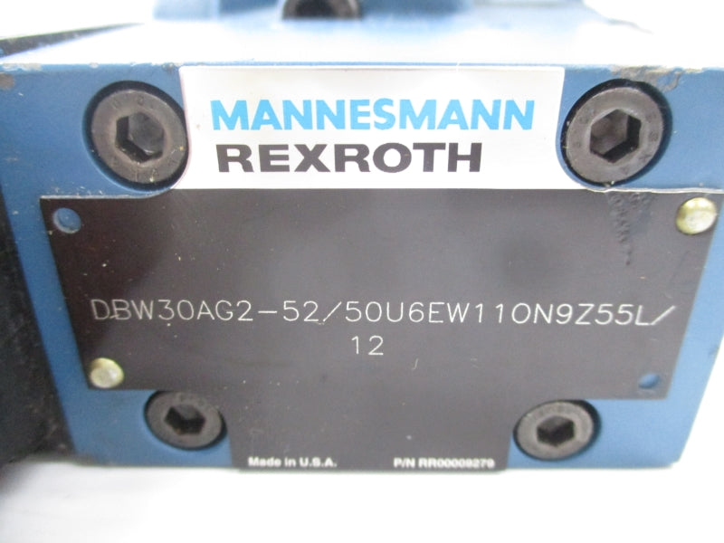 REXROTH DBW30AG2-52/50U6EW110N9Z55L/12 NSNP