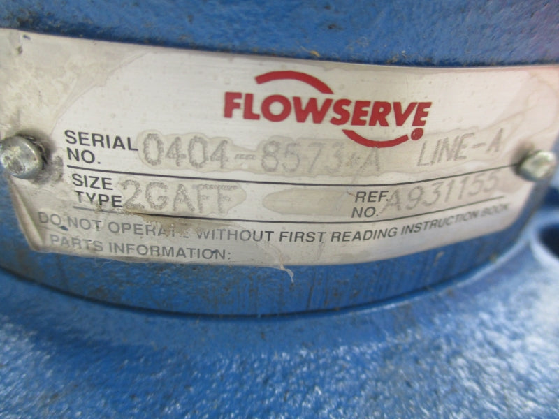 FLOWSERVE 2GAFF A931155 NSNP