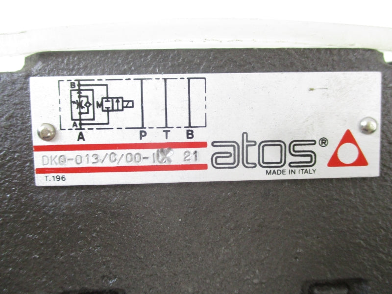 ATOS DKQ-013/C/00-1X21 24VDC NSNP
