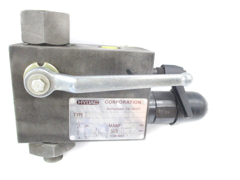 HYDAC SAB10M12-315CS64 02054570 5800PSI NSNP