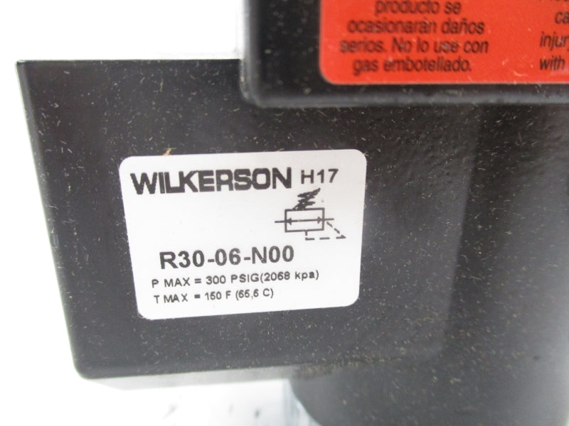 WILKERSON R30-06-N00 300PSI 150'F NSMP