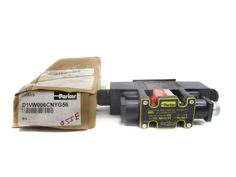 PARKER D1VW006CNYG56 110/120V .60/.75A 500PSI NSMP