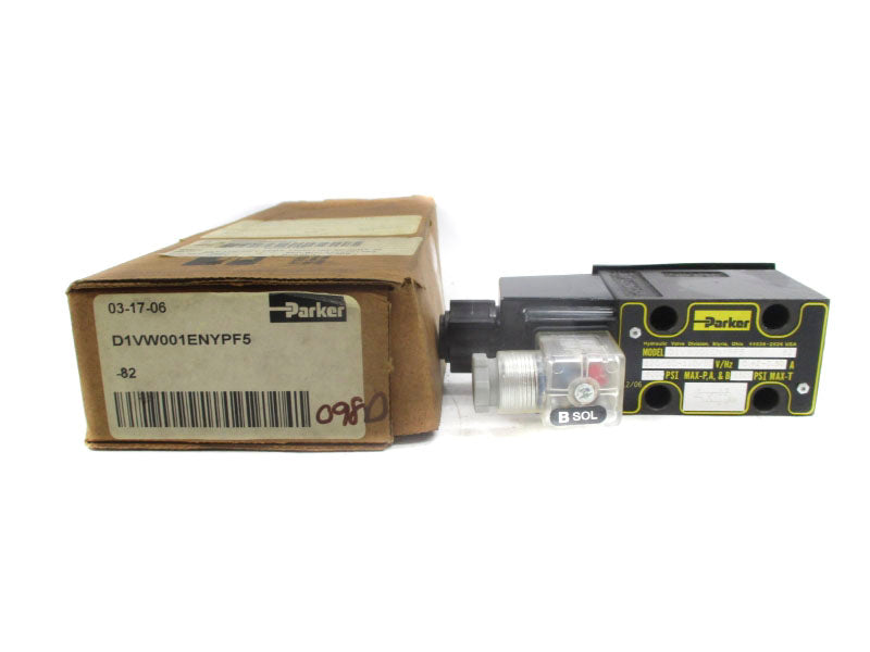 PARKER D1VW001ENYPF5-82 110/120V 0.42-0.50A 5000PSI NSMP