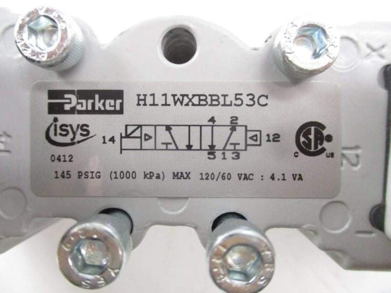 PARKER H11WXBBL53C 120V 145PSI NSMP