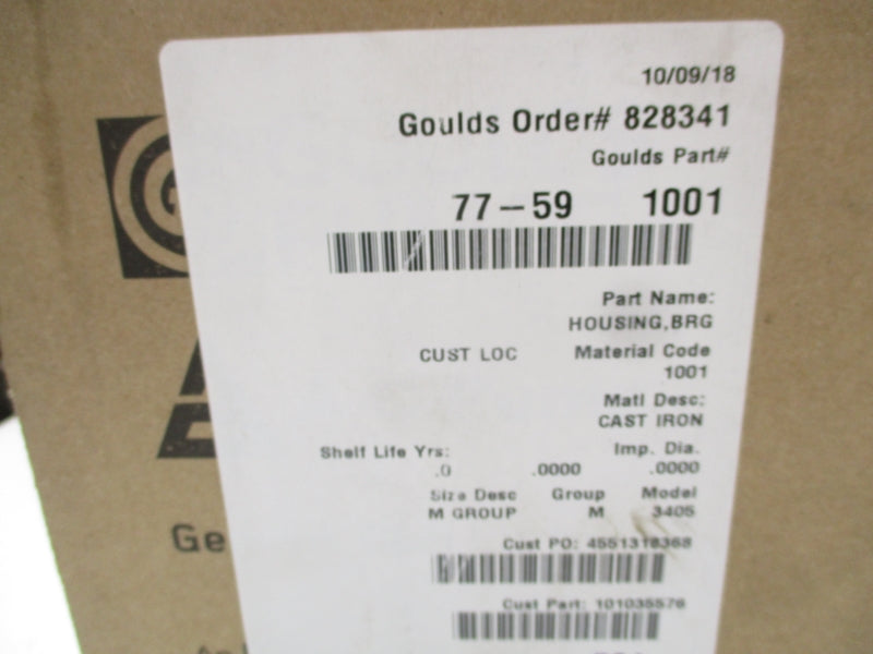 GOULDS 77-591001 3405 NSMP