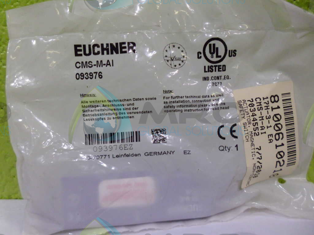 EUCHNER CMS-M-AI *NEW IN FACTORY BAG*