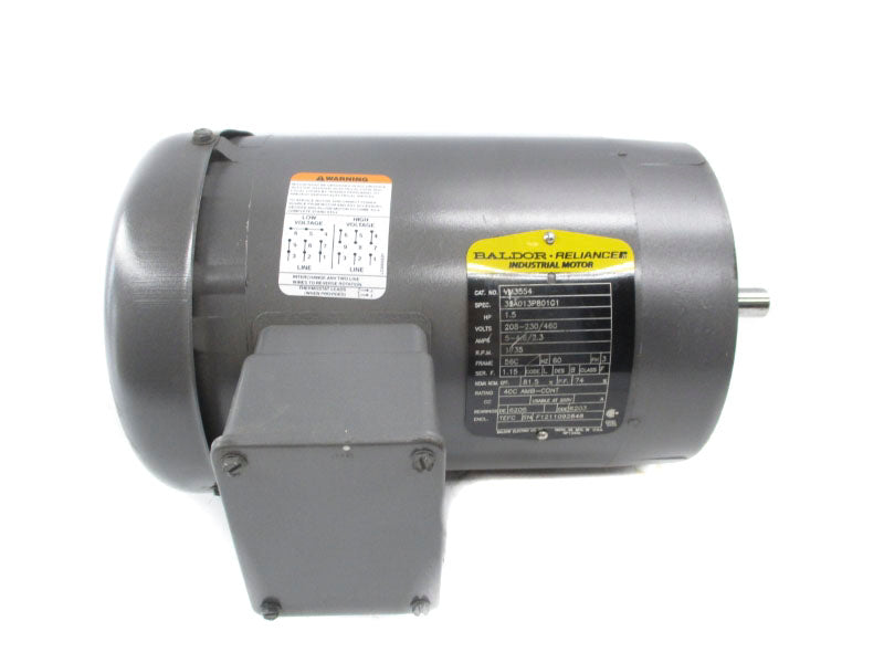 BALDOR VM3554 208-230/460V 5-406/2.3A (AS PICTURED) NSNP