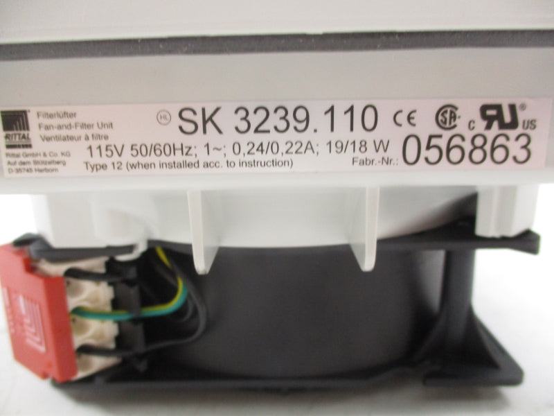 RITTAL SK3239.110 115V 0.24A/0.22A NSMP