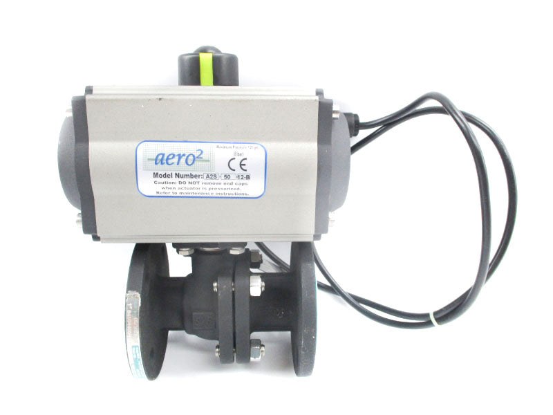 SVF FLOW CONTROLS AERO2 A2S-50-12-B  B41C4466AGRF10100000 110VAC 120PSI 1" NSNP