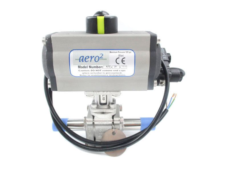SVF FLOW CONTROLS A2S-20-10-B SB706666ATETO00700XC 110VAC 120PSI 3/4" NSNP