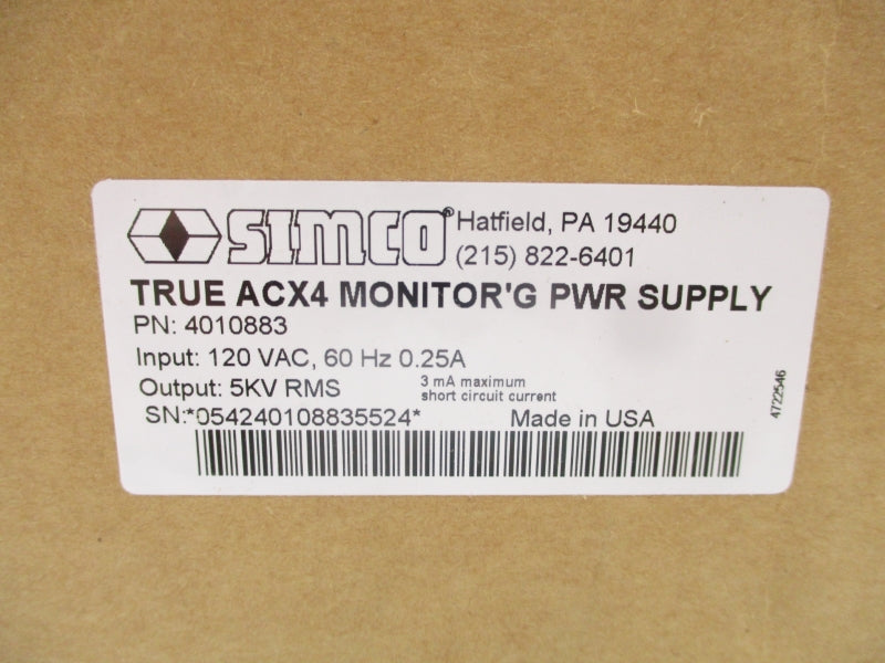 SIMCO 4010883 120VAC 0.25A NSFS