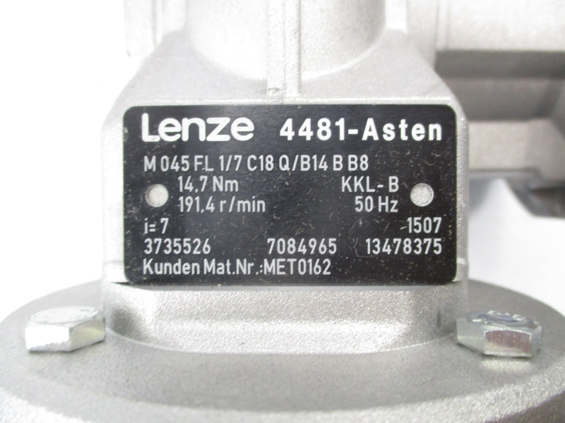 LENZE MDERAXX071-32V1 265/460V 1.84/1.06A NSNP
