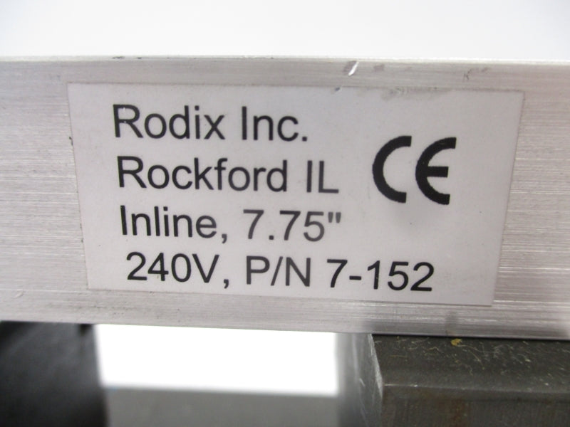 RODIX 7-152 240V 7.75" (AS PICUTRED) NSNP
