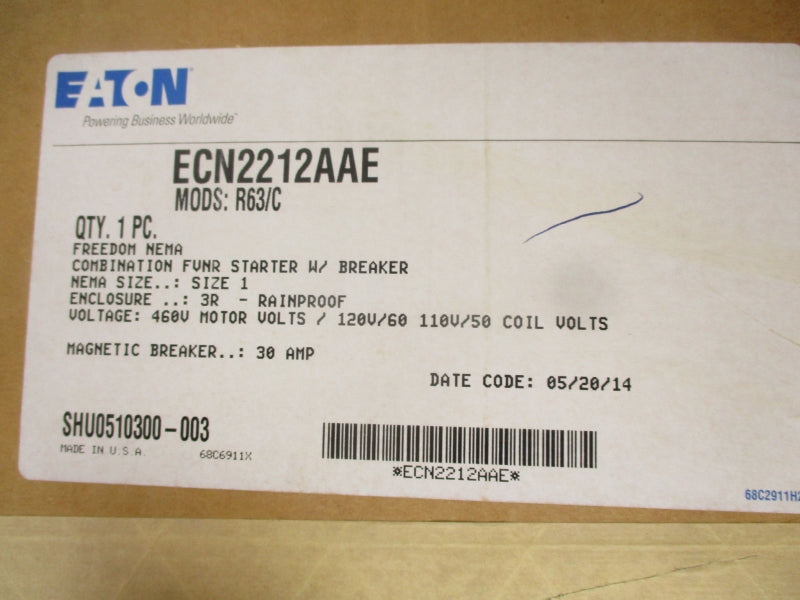 EATON ECN2212AAE 110/120V 30A NSFS