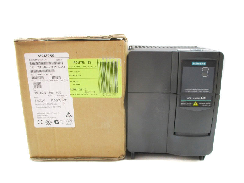 SIEMENS 6SE6440-2AD25-5CA1 380-480V 13.2A NSMP