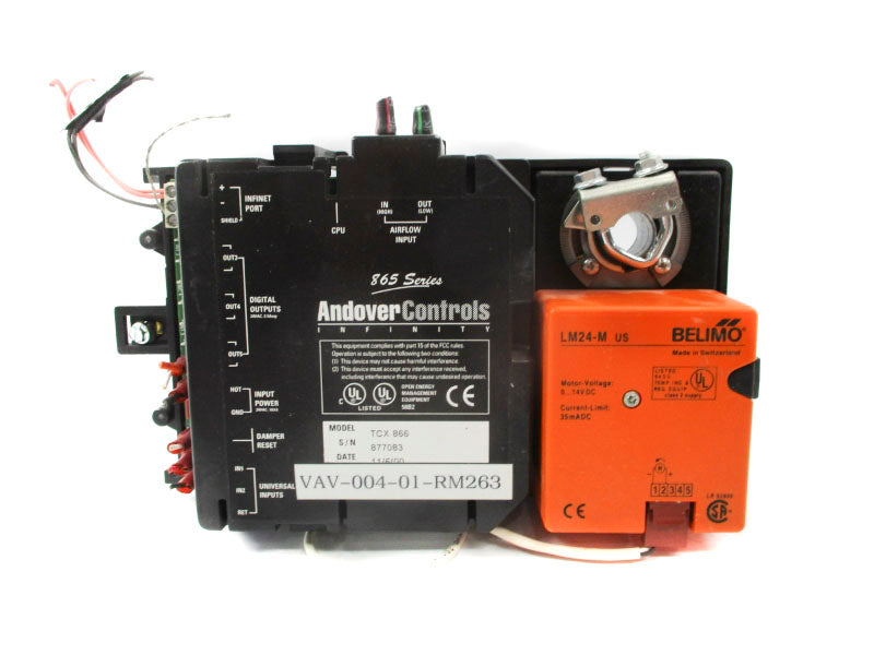 ANDOVER CONTROLS TCX866 VAV-004-01-RM263 UNMP