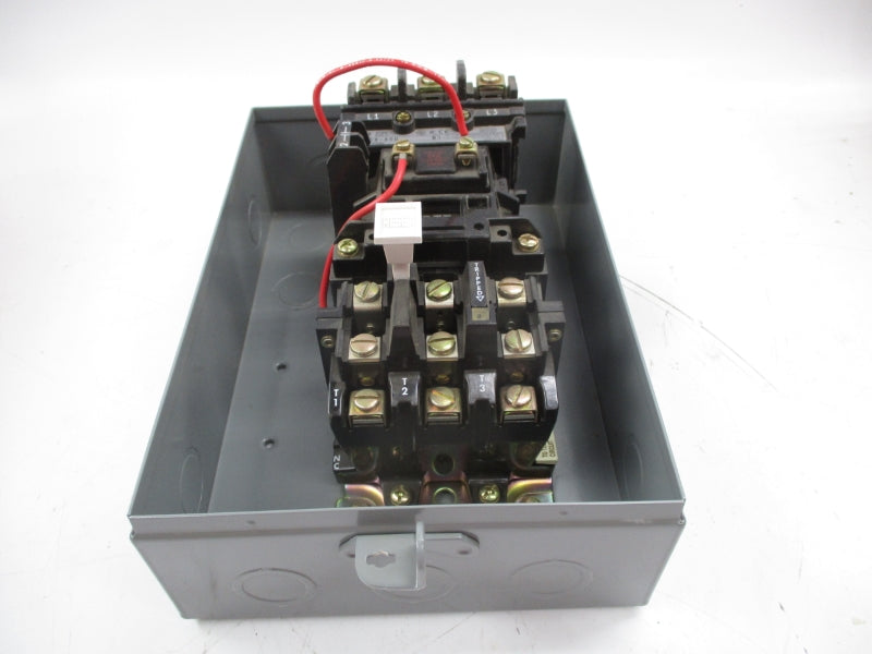 ALLEN BRADLEY 509-AAD SER. B 110/115-120V (AS PICTURED) (BR/WH) NSMP