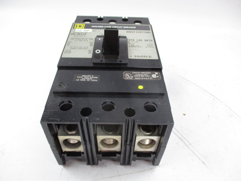 SQUARE D KAL36150 SER. 2 600VAC 150A NSMP