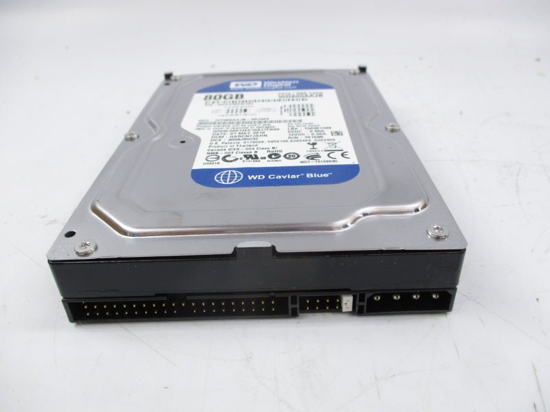 WESTERN DIGITAL WD800AAJB 12VDC 0.50A 80GB NSMP