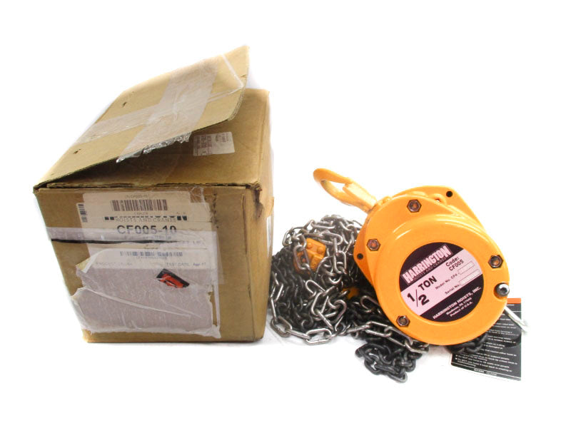 HARRINGTON HOISTS CF4-1978 1/2 TON NSMP